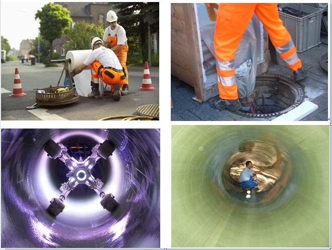 青山湖管道光固化修复