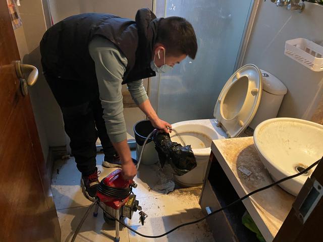 青山湖马桶疏通-疏通下水道