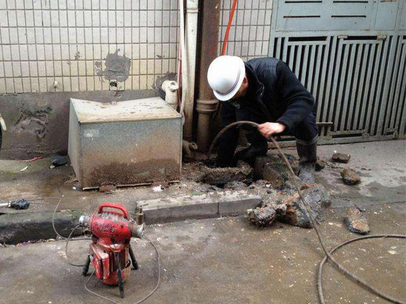 青山湖疏通下水道-洗菜池疏通